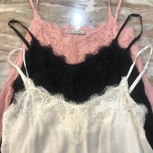 Abercrombie & Fitch Lace Camisoles